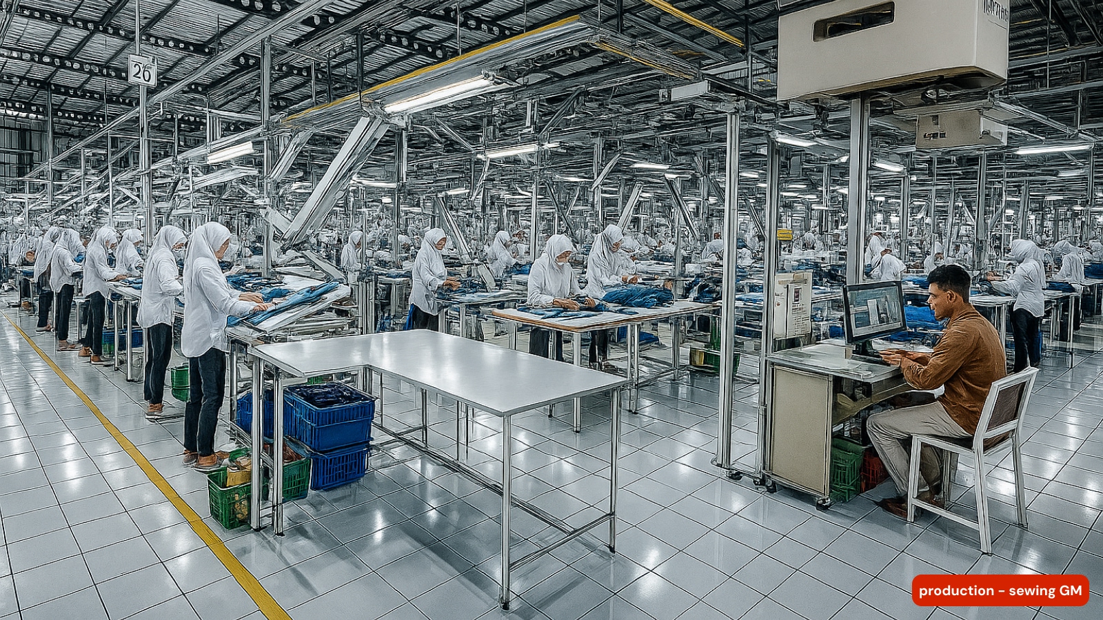 Production Sewing Gistex Majalengka